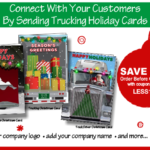 Save 15% off Trucking Christmas Cards!