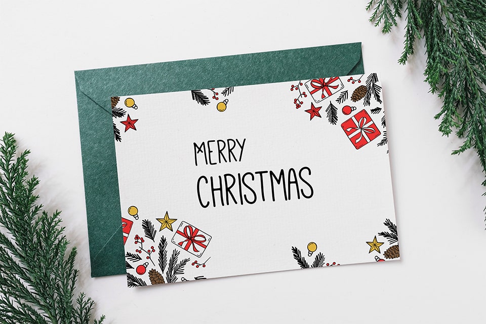 Construction Christmas Cards 465 Holiday Card Options