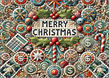 Accountant Christmas Card Joyful