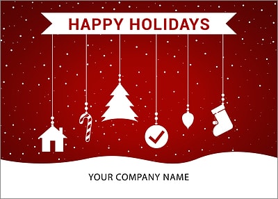 Appraisers Ornaments Holiday Card