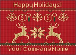 Appraisers Reindeer Christmas Card