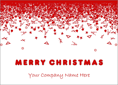 Architect Christmas Card (Glossy White) 