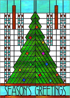 Architect's Christmas Tree Card