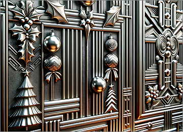 Architecture Christmas Card Bold