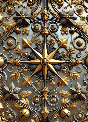 Architecture Christmas Card Bright