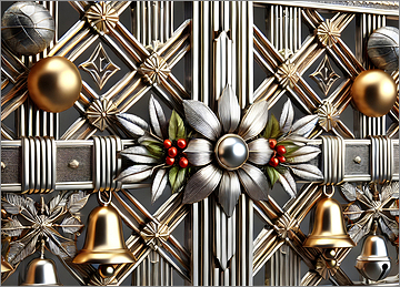 Architecture Christmas Card Droll