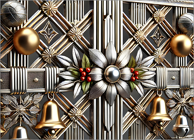 Architecture Christmas Card Droll