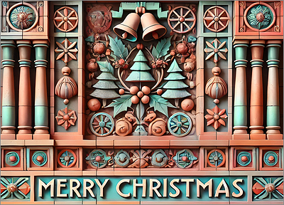 Architecture Christmas Card Graceful