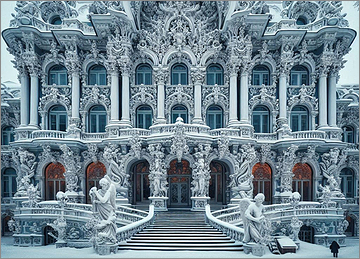 Architecture Christmas Card Uproarious