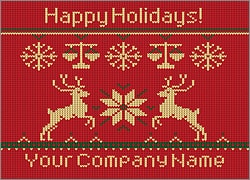 Attorney Reindeer Christmas Card