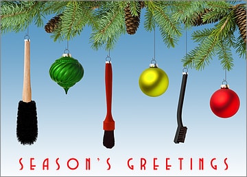 Auto Detailing Christmas Card