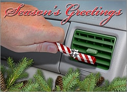 Auto Detailing Holiday Card