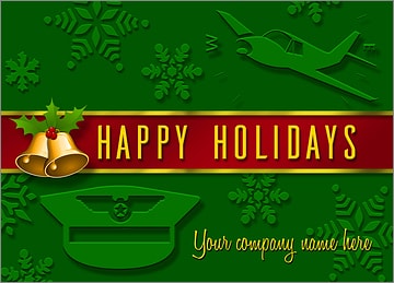Aviation Card Green