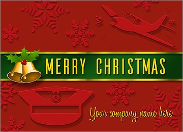 Aviation Card Red