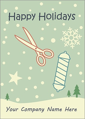 Barber Snowfall Card