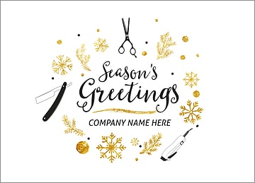 Beauty Icons Christmas Card