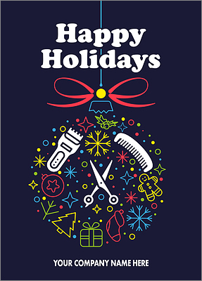 Beauty Salon Cheer Card (Glossy White) 