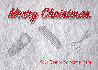 Beauty Snow Print Card