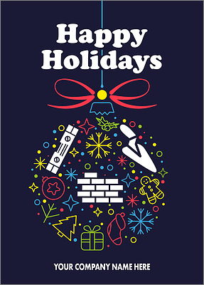Building Blocks Christmas Card