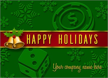 Casino Card Green