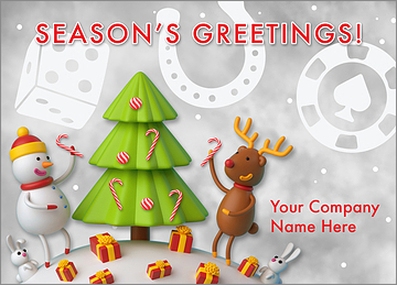 Casino Cheerful Card