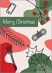 Cell Tower Holly Card