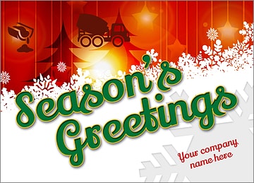 Cement Snow Card