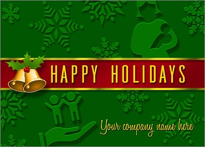 Child Care Card Green