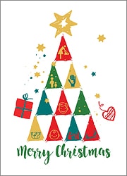 Childcare Tree Christmas Card