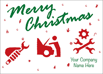 Christmas Automotive Card