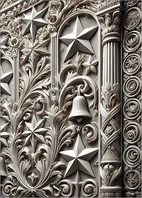 Christmas Card Elegant (Glossy White) 