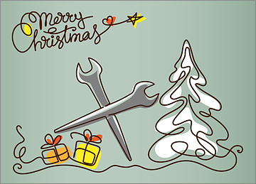 Christmas Card Ironworkers