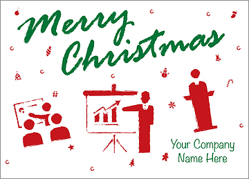 Christmas Corporate Card