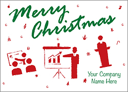 Christmas Corporate Card