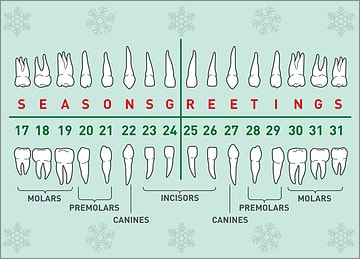 Christmas Dental Chart