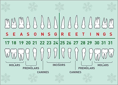 Christmas Dental Chart