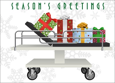 Christmas Gurney Card