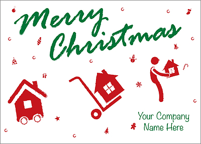 Christmas Moving Card