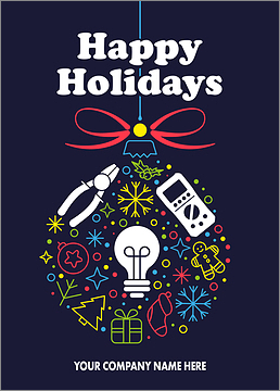 Circuit Holiday Greeting Card