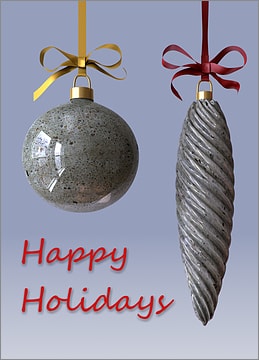 Concrete Ornaments