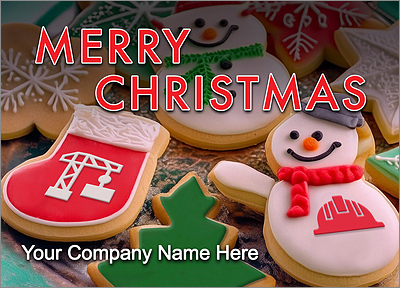 Construction Joy Card (Glossy White) 