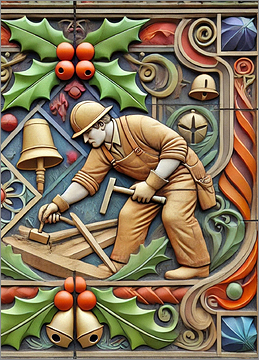 Construction-X Christmas Card Superior
