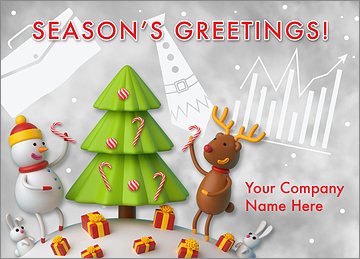 Corporate Cheerful Card