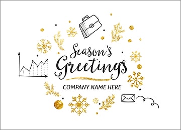 Corporate Icons Christmas Card