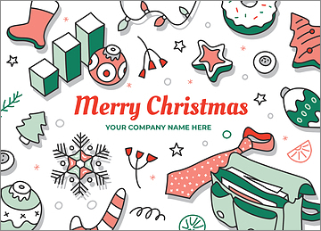 Corporate Merry Holiday Card