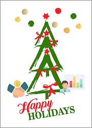 Corporate Tree Holiday Card