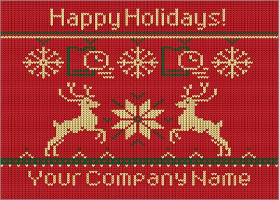 Delivery Reindeer Christmas Card