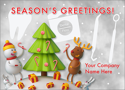 Dental Cheerful Card