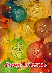 Doctor Glass Ornaments