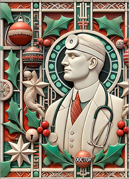 Doctor-X Christmas Card Bright